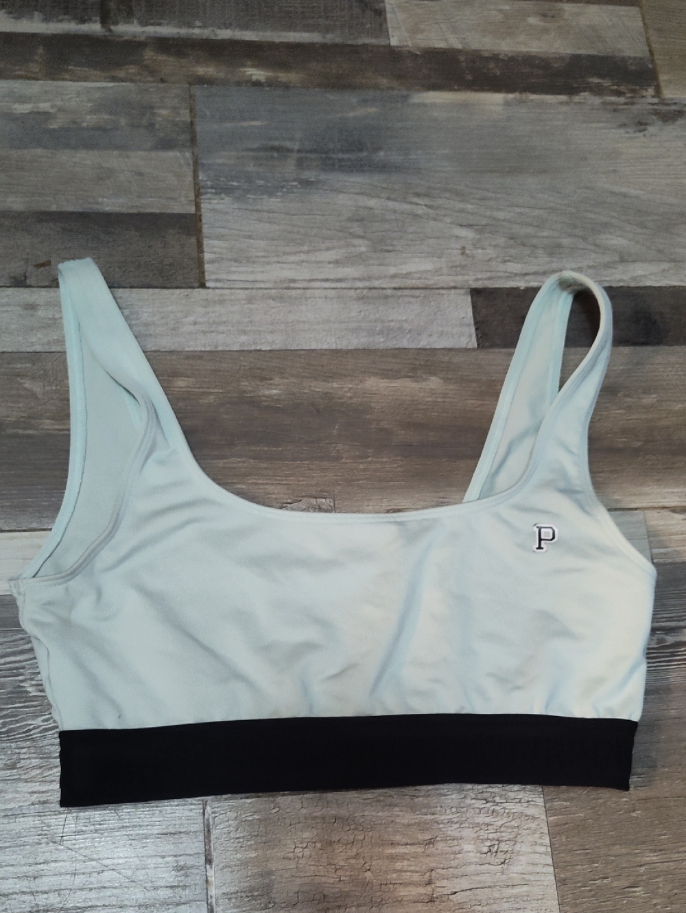 5/$25 SALE PINK Victoria's Secret Ultimate Sz Medium Pale Blue Sports Bralette